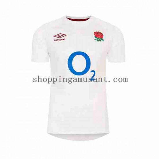 Maillot Rugby Angleterre Homme Domicile 2024 Manche Courte