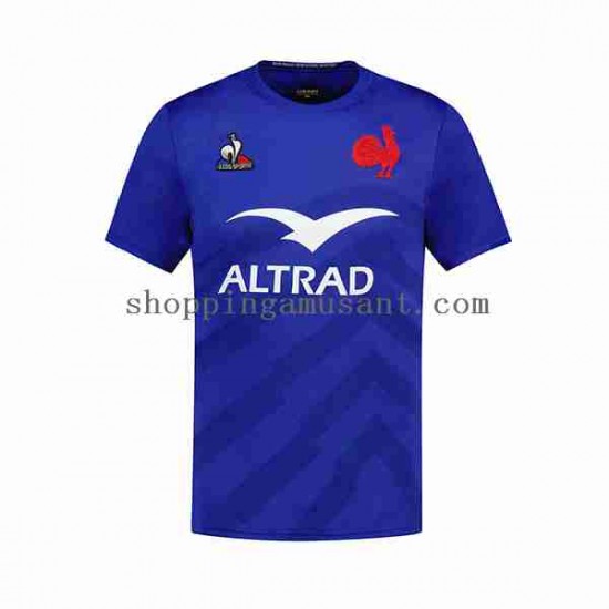 Maillot Rugby France Homme Domicile 2023 Manche Courte