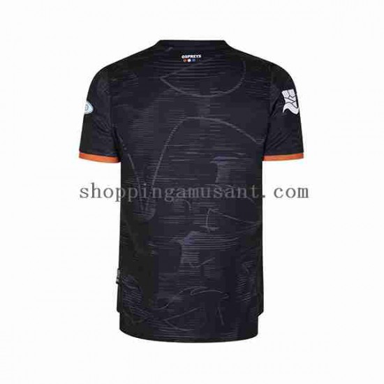 Maillot Rugby Ospreys Homme Domicile 2023 Manche Courte