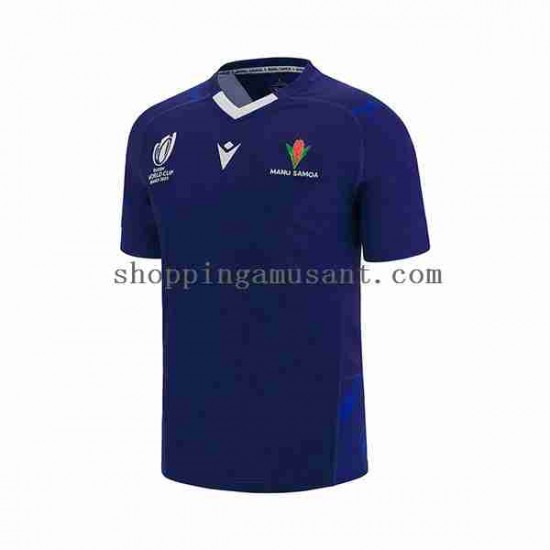 Maillot Rugby Samoa Homme Domicile RWC 2023 Manche Courte