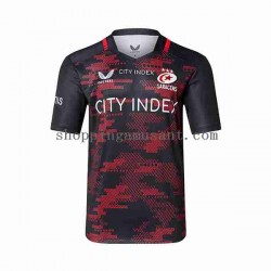 Maillot Rugby Saracens Homme Domicile 2023 Manche Courte