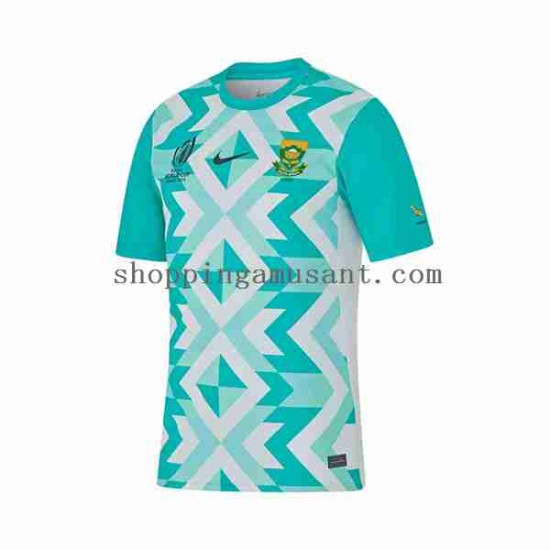 Maillot Rugby Afrique Du Sud Homme Extérieur RWC 2023 Manche Courte