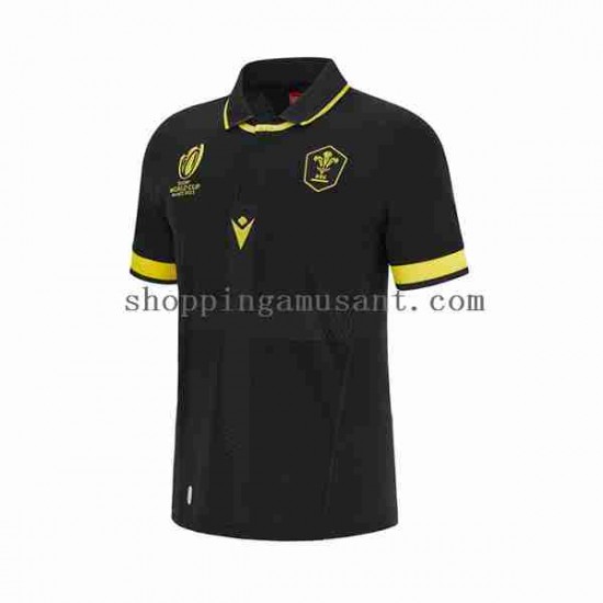 Maillot Rugby Pays de Galles Homme Extérieur RWC 2023 Manche Courte