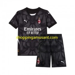 Maillot de Foot AC Milan Gardien Enfant Domicile 2024-2025 Manche Courte