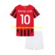 Maillot de Foot AC Milan Rafael Leao 10 Enfant Domicile 2024-2025 Manche Courte