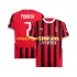 Maillot de Foot AC Milan UCL Font MORATA 7 Homme Domicile 2024-2025 Manche Courte