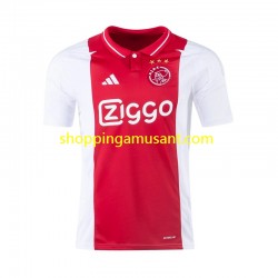 Maillot de Foot Ajax Amsterdam Homme Domicile 2024-2025 Manche Courte