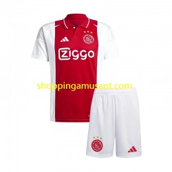 Maillot de Foot Ajax Amsterdam Enfant Domicile 2024-2025 Manche Courte