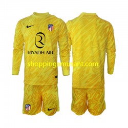 Maillot de Foot Atlético Madrid Gardien Enfant Neutre 2024-2025 Manche Longue