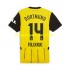 Maillot de Foot Borussia Dortmund Niclas Fullkrug 14 Homme Domicile 2024-2025 Manche Courte