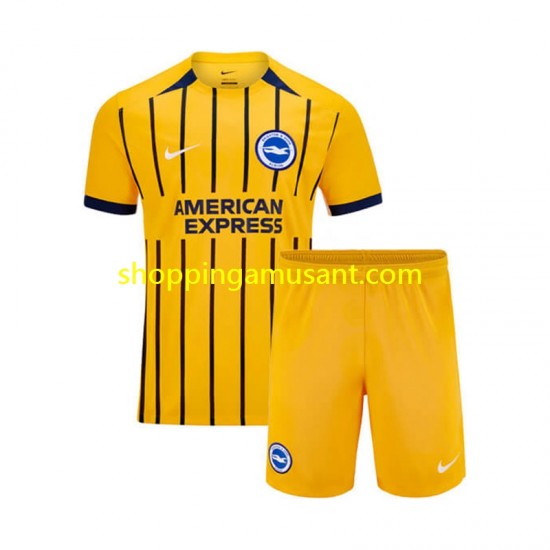 Maillot de Foot Brighton & Hove Albion Enfant Extérieur 2024-2025 Manche Courte