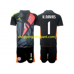 Maillot de Foot Costa Rica Keylor Navas 1 Gardien Enfant Neutre 2024 Manche Courte