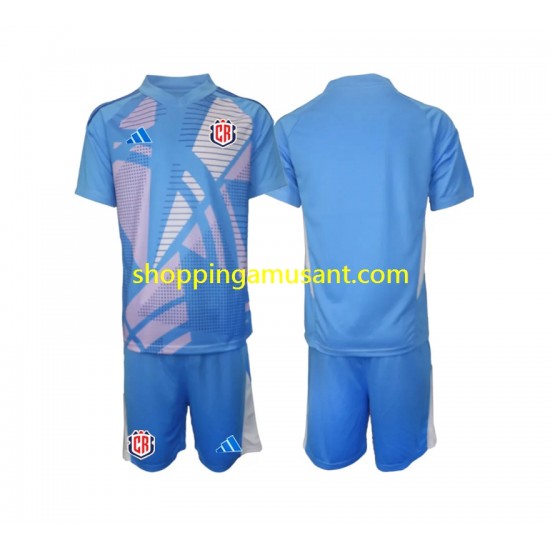 Maillot de Foot Costa Rica Gardien Enfant Domicile 2024 Manche Courte