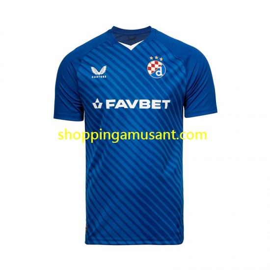 Maillot de Foot Dinamo Zagreb Homme Domicile 2024-2025 Manche Courte