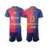 Maillot de Foot FC Barcelone UCL Font Gavi 6 Enfant Domicile 2024-2025 Manche Courte