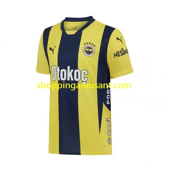 Maillot de Foot Fenerbahce Homme Domicile 2024-2025 Manche Courte