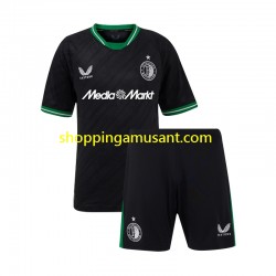 Maillot de Foot Feyenoord Rotterdam Enfant Extérieur 2024-2025 Manche Courte