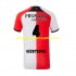Maillot de Foot Feyenoord Rotterdam Lutsharel Geertruida 4 Homme Domicile 2024-2025 Manche Courte