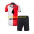 Maillot de Foot Feyenoord Rotterdam Lutsharel Geertruida 4 Enfant Domicile 2024-2025 Manche Courte