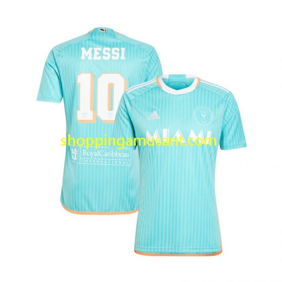 Maillot de Foot InterMiami Lionel Messi 10 Homme Neutre 2024-2025 Manche Courte