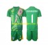 Maillot de Foot Italie Donnarumma 1 Gardien Enfant Extérieur Euro 2024 Manche Courte