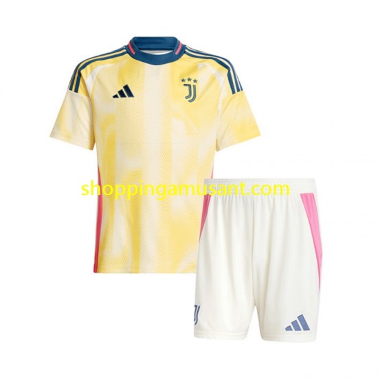 Maillot de Foot Juventus Enfant Extérieur 2024-2025 Manche Courte