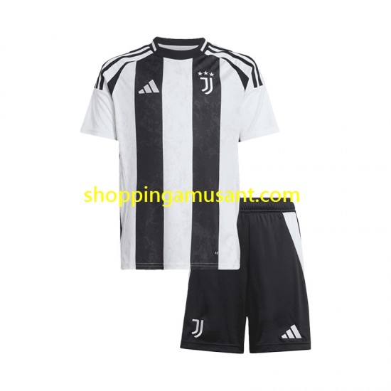 Maillot de Foot Juventus Enfant Domicile 2024-2025 Manche Courte