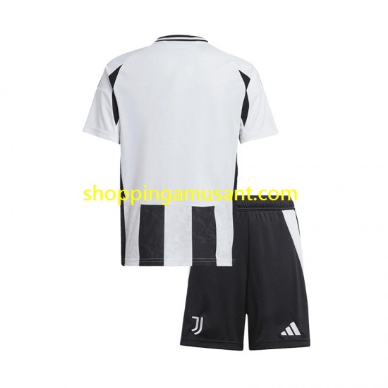 Maillot de Foot Juventus Enfant Domicile 2024-2025 Manche Courte
