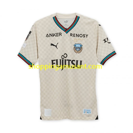 Maillot de Foot Kawasaki Frontale Homme Extérieur 2024-2025 Manche Courte