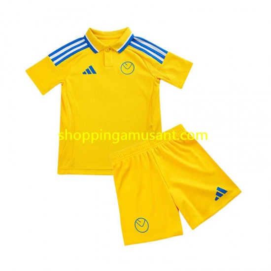 Maillot de Foot Leeds United Enfant Extérieur 2024-2025 Manche Courte