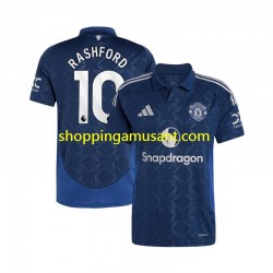 Maillot de Foot Manchester United Marcus Rashford 10 Homme Extérieur 2024-2025 Manche Courte