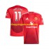 Maillot de Foot Manchester United Rasmus Hojlund 11 Homme Domicile 2024-2025 Manche Courte