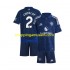 Maillot de Foot Manchester United Victor Lindelof 2 Enfant Extérieur 2024-2025 Manche Courte