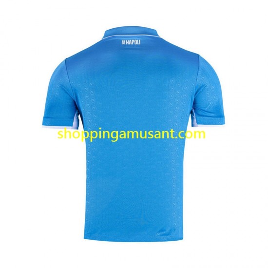 Maillot de Foot Naples Homme Domicile 2024-2025 Manche Courte