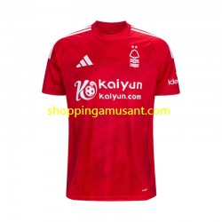 Maillot de Foot Nottingham Forest Homme Domicile 2024-2025 Manche Courte