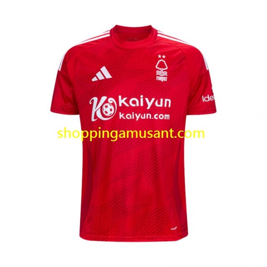 Maillot de Foot Nottingham Forest Homme Domicile 2024-2025 Manche Courte