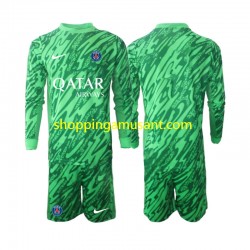 Maillot de Foot Paris Saint-Germain Gardien Enfant Extérieur 2024-2025 Manche Longue