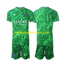 Maillot de Foot Paris Saint-Germain Gardien Enfant Extérieur 2024-2025 Manche Courte