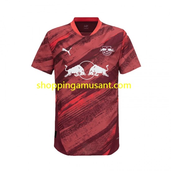 Maillot de Foot RB Leipzig Homme Extérieur 2024-2025 Manche Courte