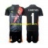 Maillot de Foot Real Madrid Thibaut Courtois 1 Gardien Enfant Extérieur 2024-2025 Manche Courte