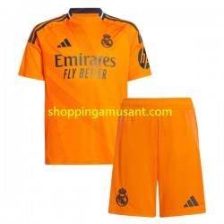 Maillot de Foot Real Madrid Enfant Extérieur 2024-2025 Manche Courte