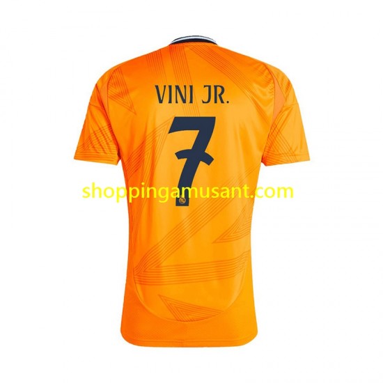 Maillot de Foot Real Madrid VINI JR 7 Homme Extérieur 2024-2025 Manche Courte
