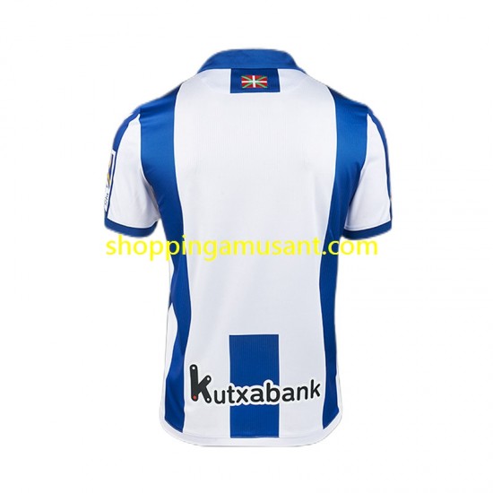 Maillot de Foot Real Sociedad Homme Domicile 2024-2025 Manche Courte
