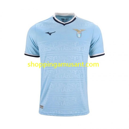 Maillot de Foot SS Lazio Homme Domicile 2024-2025 Manche Courte