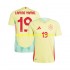 Maillot de Foot Espagne LAMINE YAMAL 19 Homme Extérieur Euro 2024 Manche Courte