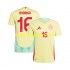 Maillot de Foot Espagne RODRIGO 16 Homme Extérieur Euro 2024 Manche Courte