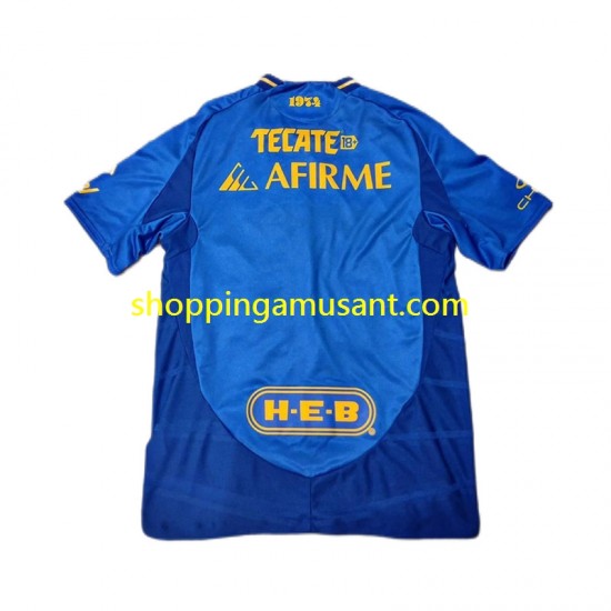 Maillot de Foot Tigres UANL Homme Extérieur 2024-2025 Manche Courte