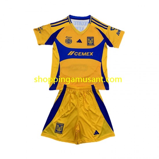 Maillot de Foot Tigres UANL Enfant Domicile 2024-2025 Manche Courte