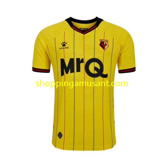 Maillot de Foot Watford Homme Domicile 2024-2025 Manche Courte