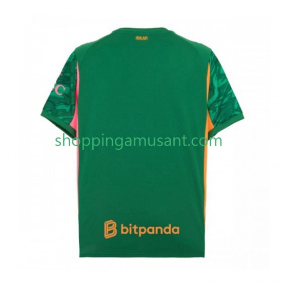 Maillot de Foot AC Milan Gardien Homme Extérieur 2025-2026 Manche Courte